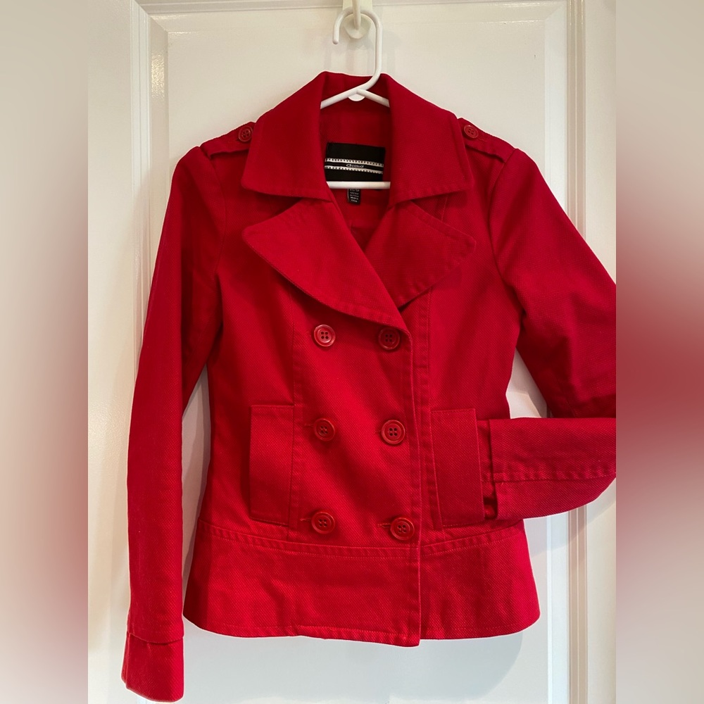 Dynamite Red Tailored Jacket